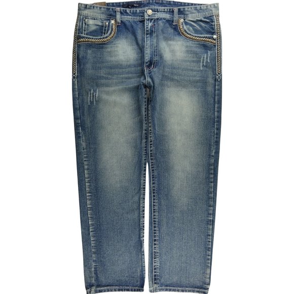 gs115 Other - SOLD GS115 BRUCE Slim Fit Jeans Mens 42 Distressed B910